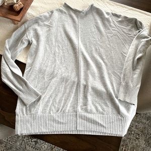 Gap Grey Mock Neck Sweater